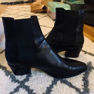 VAGABOND Pointed Toe Black Boots SIZE 39
